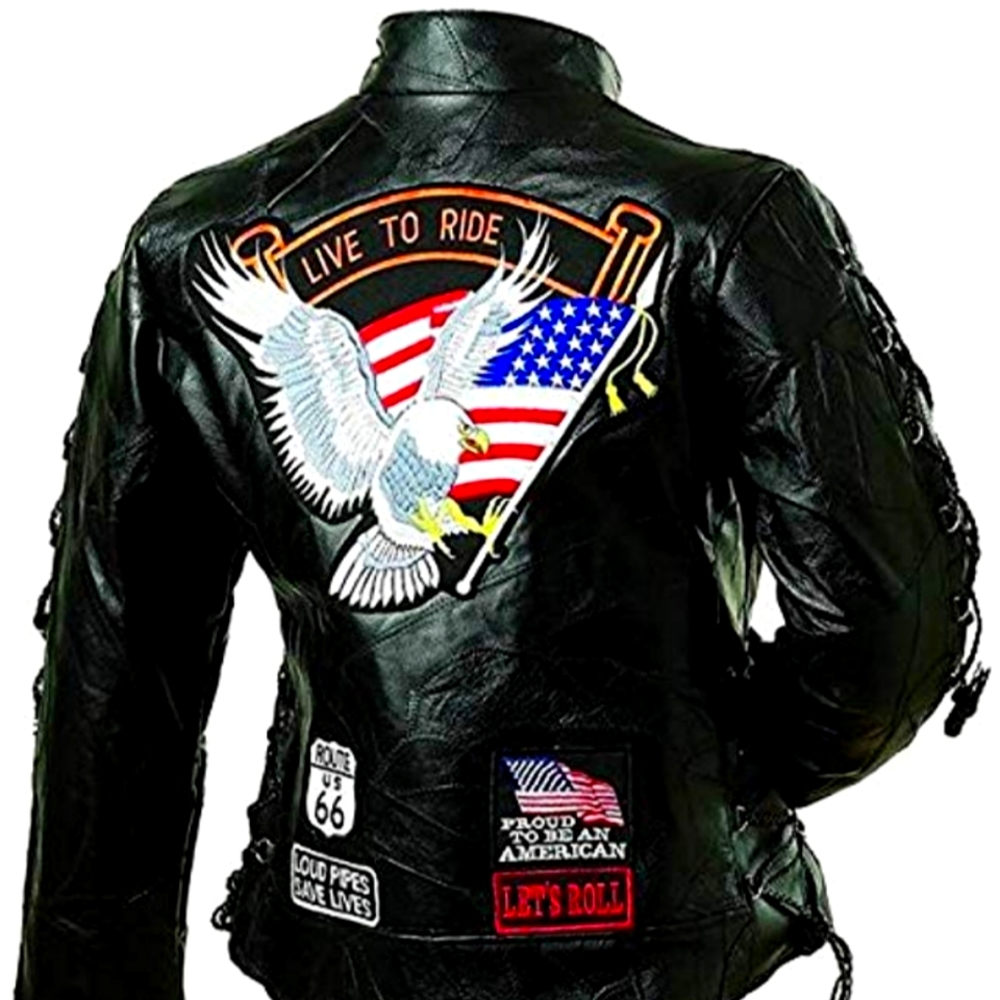 Women/Men leather jacket